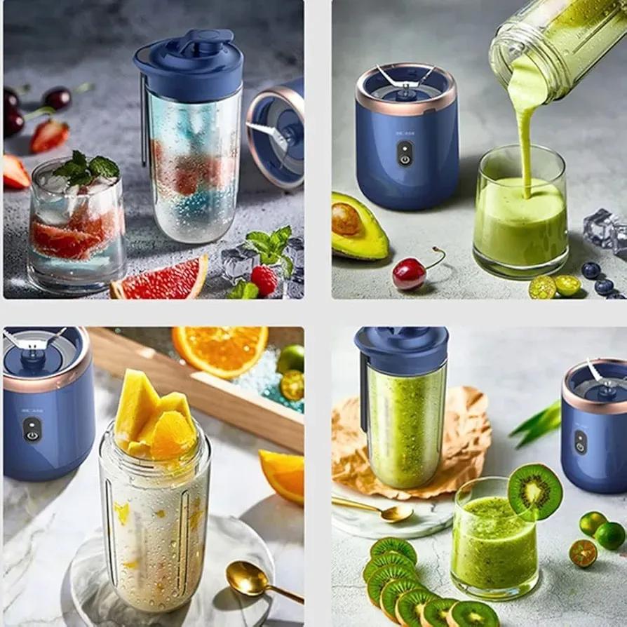Portable & Rechargeable Electric Juicer Blender