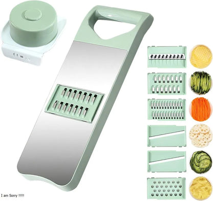 5 In 1 Vegetable Slicer - 1 Pc for Effortless Food Preparation