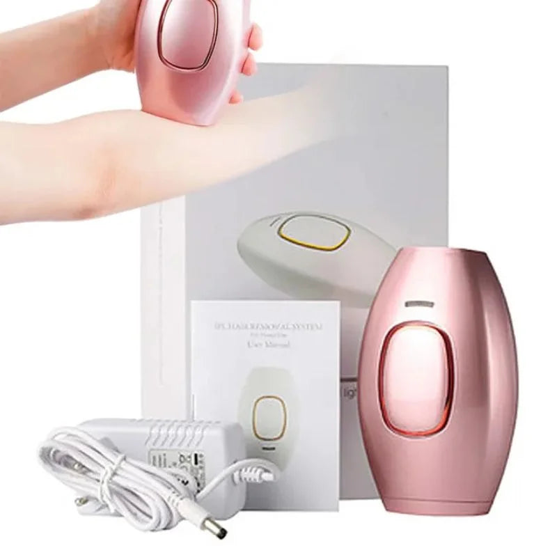 Laser Hair Removal Device | Permanent Hair Reduction Epilator | Painless Body Hair Remover