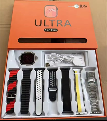 AirPods Pro 2 + Ultra 7-in-1 Smartwatch Combo