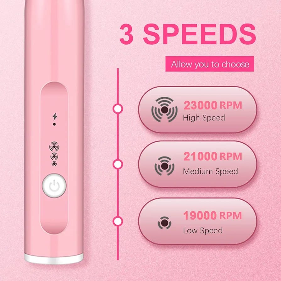 Rechargeable Handheld Milk Frother – 3-Speed Electric Coffee Mixer for Latte