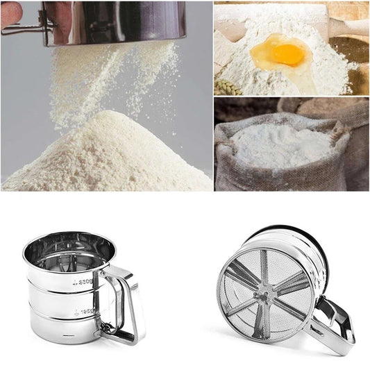 Stainless Steel Flour Sieve Cup