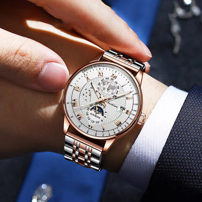 WATERPROOF LUMINOUS CALENDER MEN'S ULTRA WATCH