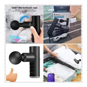 Mini Massage Gun – Deep Muscle & Facial Massage Gun | USB Rechargeable