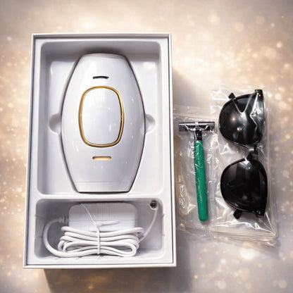 Laser Hair Removal Device | Permanent Hair Reduction Epilator | Painless Body Hair Remover