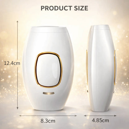 Laser Hair Removal Device | Permanent Hair Reduction Epilator | Painless Body Hair Remover