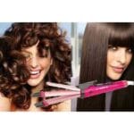 Nova Professional 2 In 1 Hair Straightener & Curler Women Hair Styler Hair Beauty Set