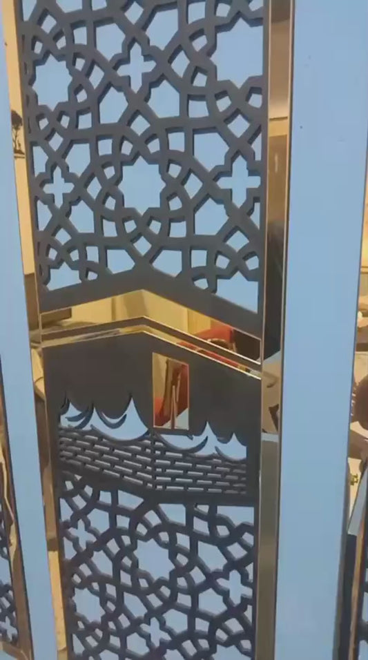 Elegant Allah Muhammad (SAW) & Kaaba Islamic Wall Art