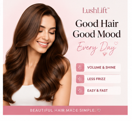 Dry. Smooth. Volumize. All in One Step.